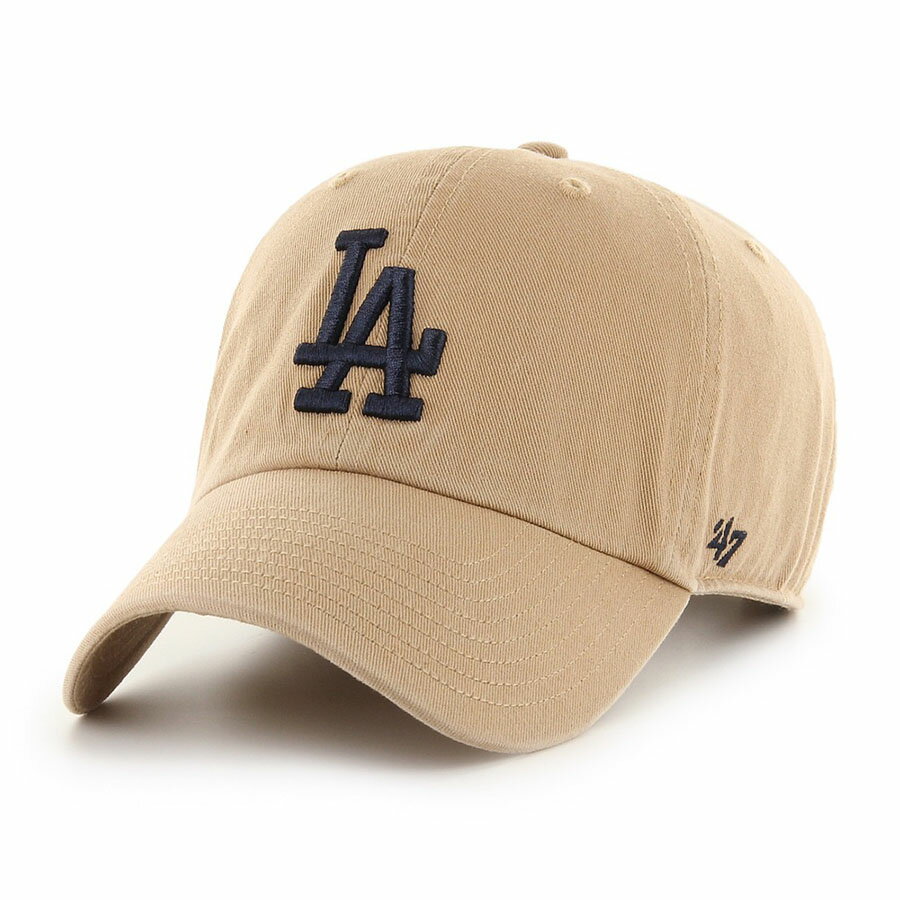 MLB ドジャース キャップ Clean Up Cap 47Brand カーキー ネイビー