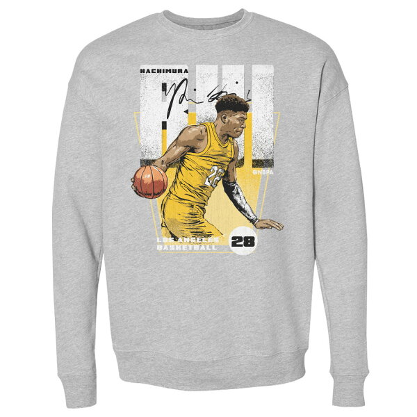 【取寄】NBA 八村塁 レイカーズ スウェットシャツ Premiere Sweatshirt 500Level ヘザーグレー