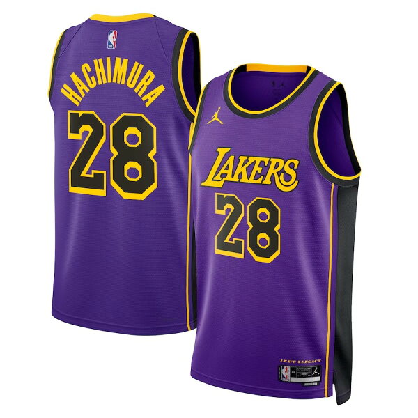 【ピックアップ】NBA 八村塁 レイカーズ ユニフォーム 2022/23 Swingman Jersey スウィングマン ステートメント ジョーダン ナイキ/Nike パープル