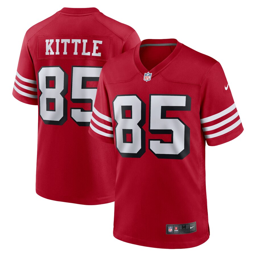 NFL ジョージ・キトル 49ers ユニフォーム オルタネイト Game Player Jersey ナイキ/Nike スカーレット 23nplf