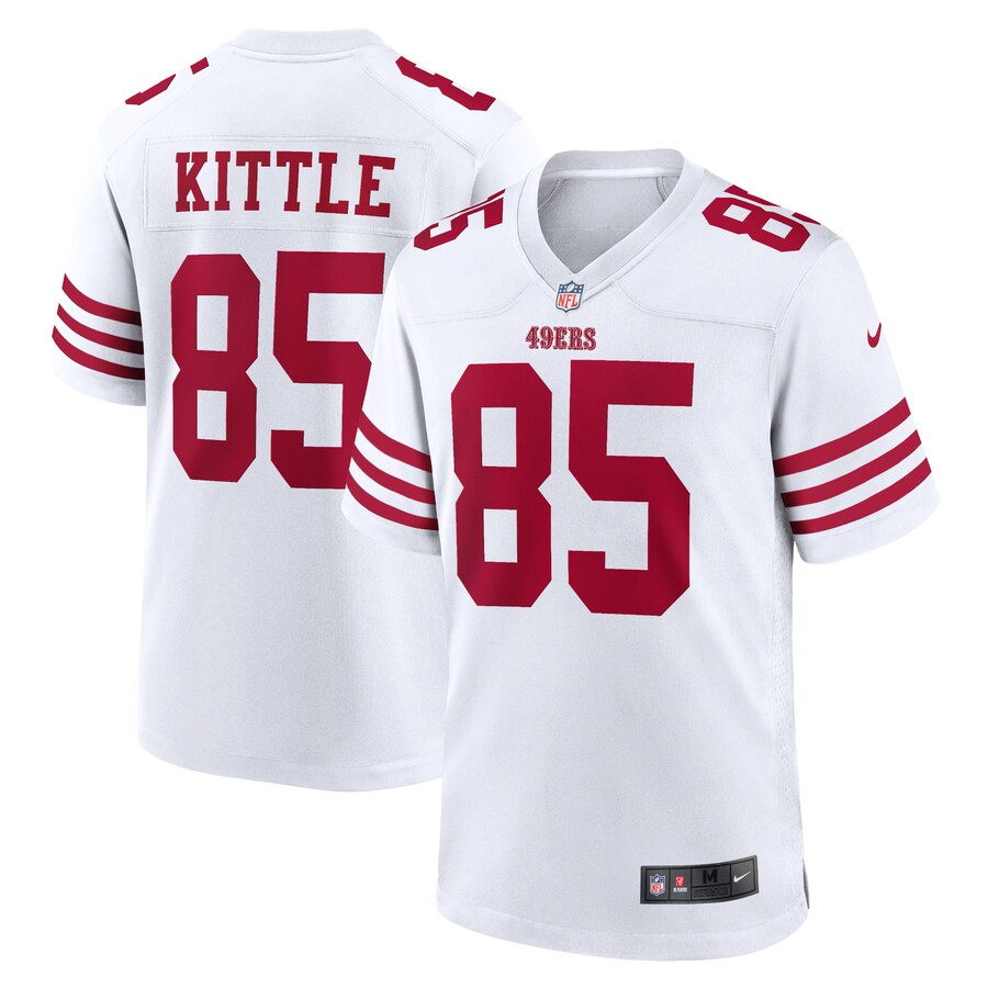 NFL ジョージ・キトル 49ers ユニフォーム Player Game Jersey ナイキ/Nike ホワイト 23nplf