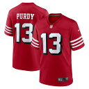 NFL ブロック・パーディ 49ers ユニフォーム オルタネイト Game Player Jersey ナイキ/Nike スカーレット 23nplf