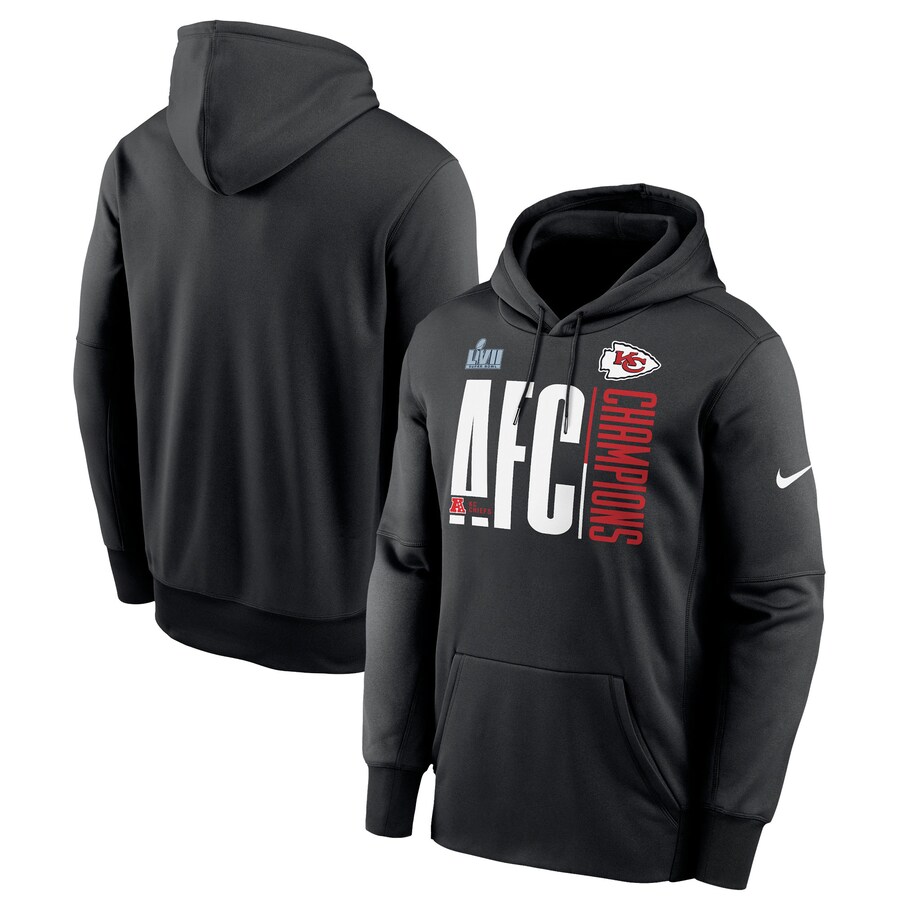 NFL チーフス パーカー 2022 AFC カンファレンス 優勝記念 Iconic Therma Performance Pullover Hoodie..