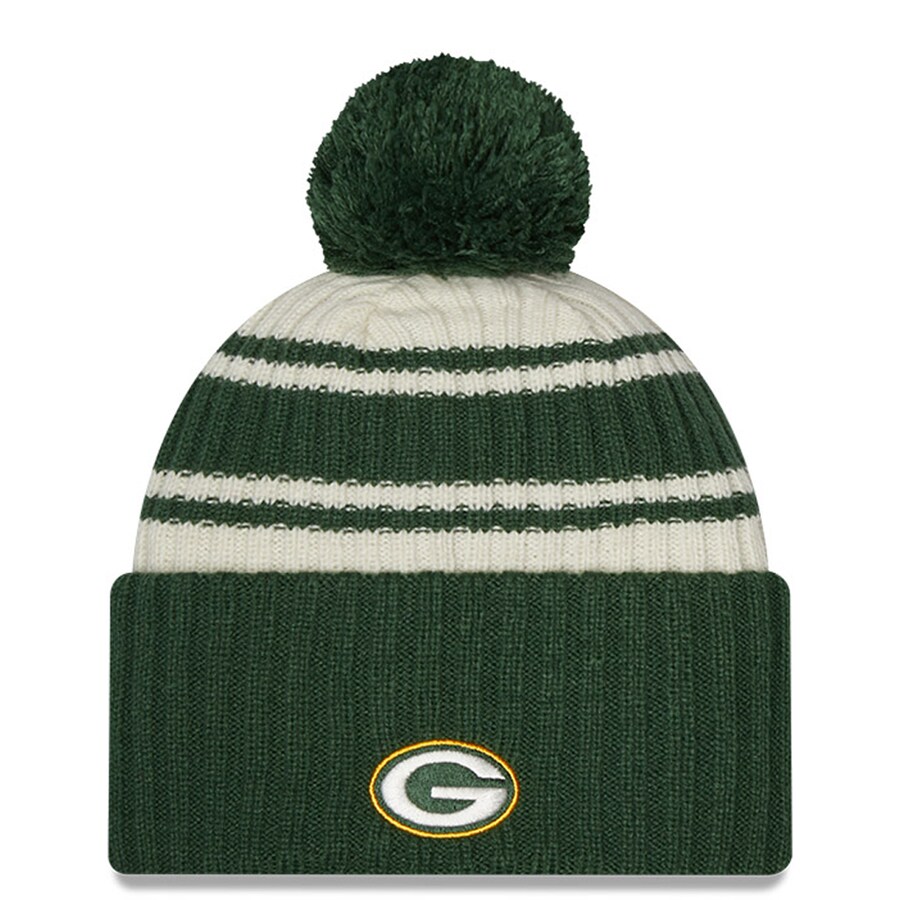 NFL �ѥå����� �˥åȥ���å� 2022 �����ɥ饤�� Sideline Sport Cuffed Pom Knit Hat �˥塼����/New Era ���꡼�� ���꡼��