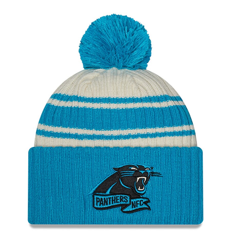 NFL ѥ󥵡 ˥åȥå 2022 ɥ饤 Sideline Sport Cuffed Pom Knit Hat ˥塼/New Era ꡼ ֥롼