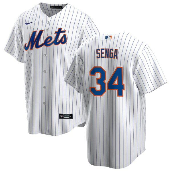 【ピックアップ】MLB 千賀滉大 メッツ ユニフォーム Home Replica Jersey ナイキ/Nike ホワイト