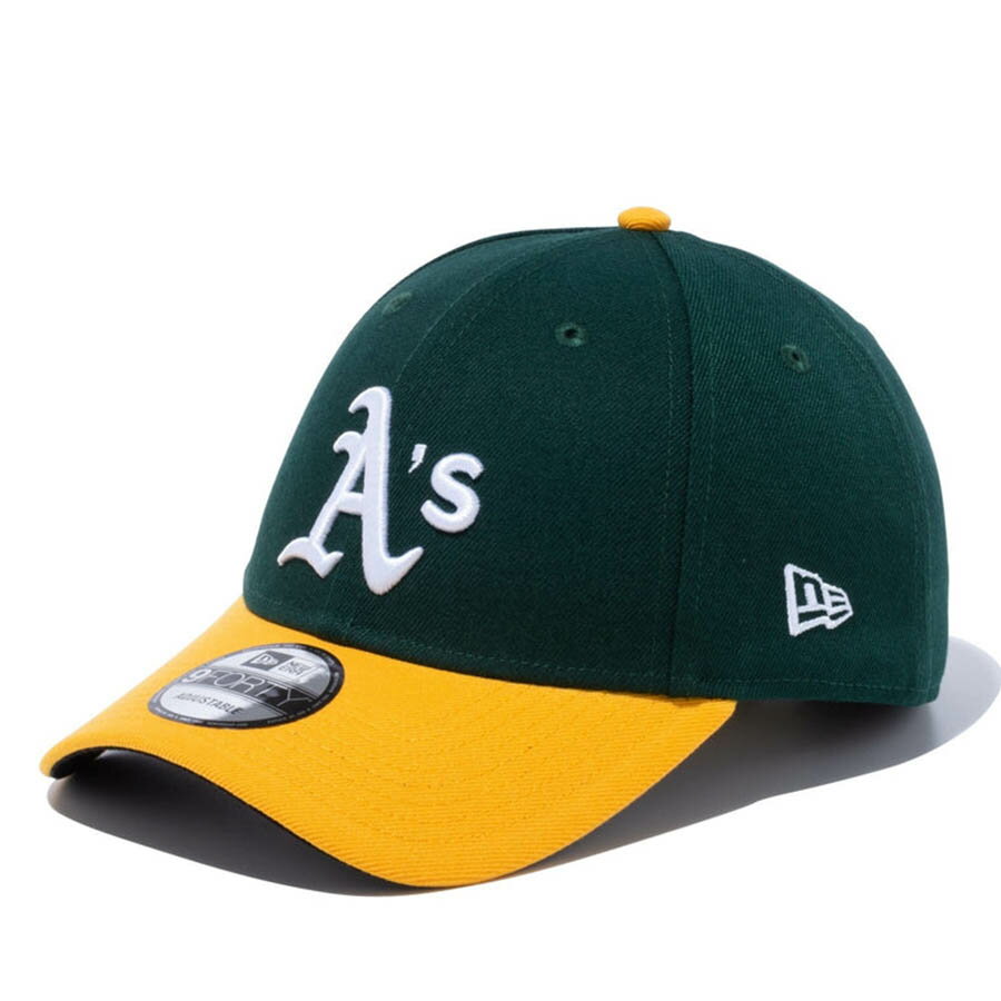 Rakuten - MLB アスレチックス キャップ 9FORTY チームロゴ Cap ニューエラ/New Era グリーン/イエロー