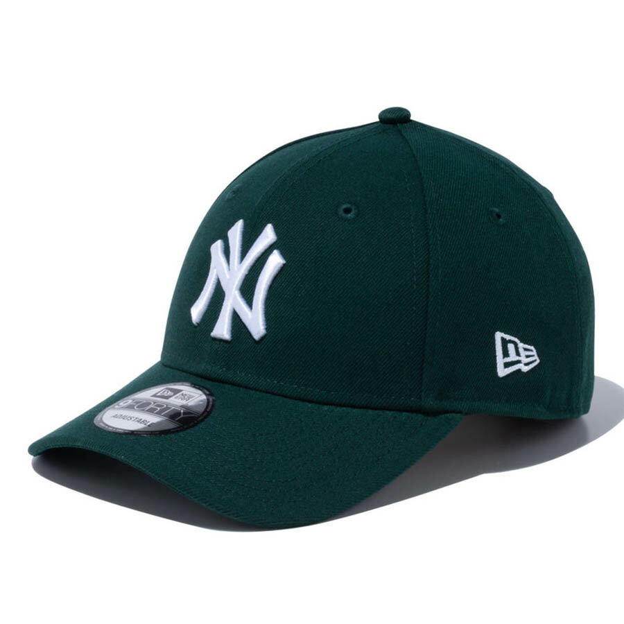 乐天商城 - MLB ヤンキース キャップ 9FORTY チームロゴ Cap ニューエラ/New Era ダークグリーン