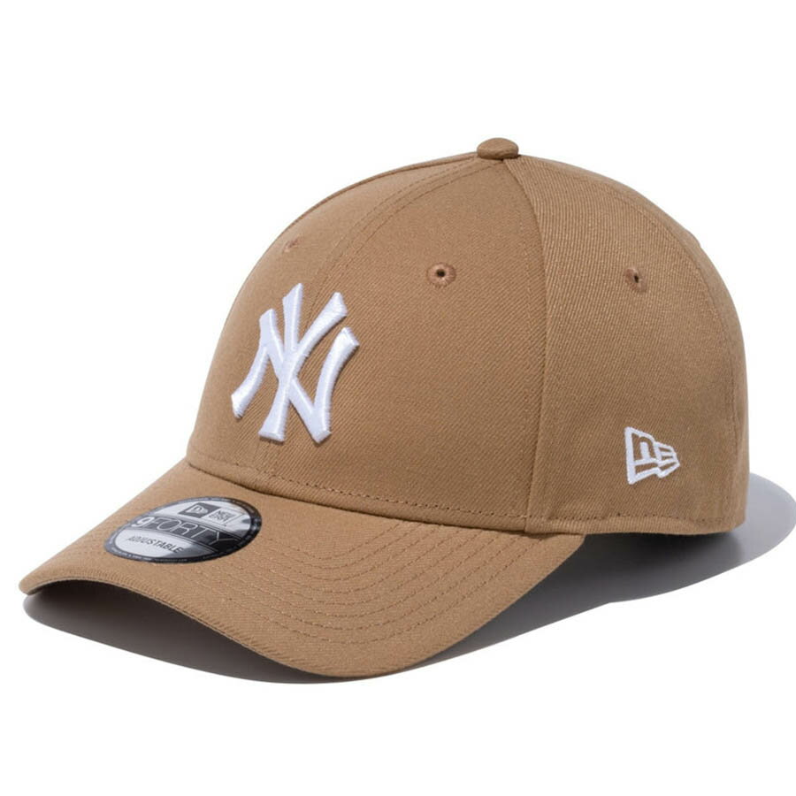 樂天商城 - MLB ヤンキース キャップ 9FORTY チームロゴ Cap ニューエラ/New Era カーキ