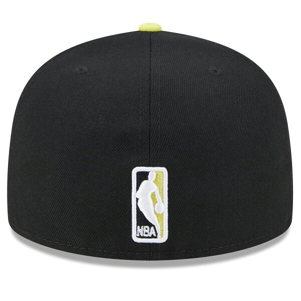 【取寄】NBA ユタ・ジャズ キャップ NBAオールスター2023 All-Star Stripe 59FIFTY Fitted Hat ニューエラ/New Era ブラック イエロー