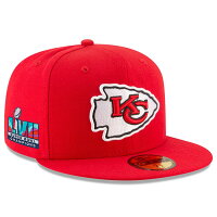 NFL チーフス キャップ 第57回 スーパーボウル 優勝記念 サイドパッチ 59FIFTY Fitted Hat ニューエラ/New Era レッド - 
NFLのニューエラキャップ新作も続々と登場！NFL×NewEra
