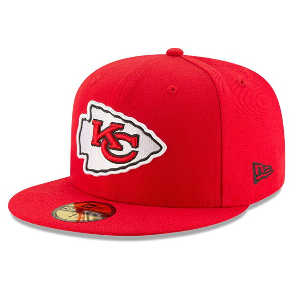 NFL チーフス キャップ 第57回 スーパーボウル 優勝記念 サイドパッチ 59FIFTY Fitted Hat ニューエラ/New Era レッド