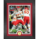 NFL パトリック・マホームズ チーフス ブロンズコイン Super Bowl LVII MVP 13 x 16 Bronze コイン Photo ミント Highland Mint