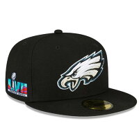 【ピックアップ】NFL イーグルス キャップ 第57回 スーパーボウル 進出記念 サイドパッチ 59FIFTY Fitted Hat ニューエラ/New Era ブラック - 
昨シーズンの主役イーグルス！在庫品も順次入荷しております〇
