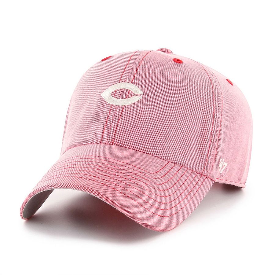 広島カープ グッズ キャップ オックスフォード Clean Up Cap 47 Brand レッド