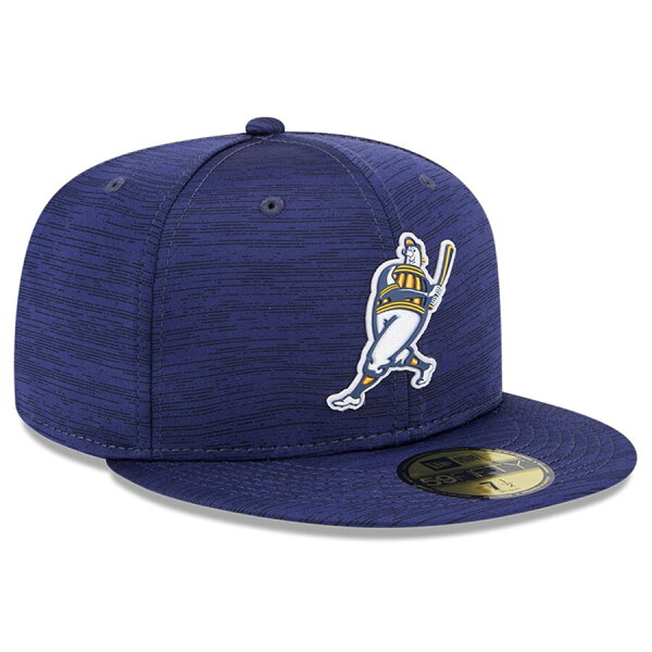 MLB ブリュワーズ キャップ 2023 クラブハウス Clubhouse 59FIFTY Fitted ニューエラ/New Era ネイビー