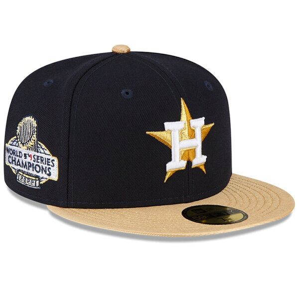 MLB アストロズ キャップ 2023 ゴールドコレクション Gold Collection 59FIFTY ニューエラ/New Era