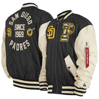 【ピックアップ】MLB パドレス ジャケット リバーシブル New Era x Alpha Industries Canvas Jacket ニューエラ/New Era ブラウン クリーム - 
MLB x アルファインダストリーズ リバーシブルジャケット特集✨
