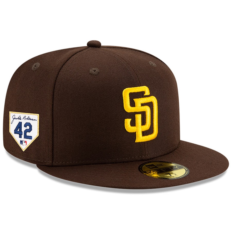 MLB パドレス キャップ 2023 ジャッキー・ロビンソン デー Jackie Robinson Day 59FIFTY ニューエラ/New Era ブラウン