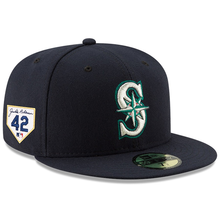 MLB マリナーズ キャップ 2023 ジャッキー・ロビンソン デー Jackie Robinson Day 59FIFTY ニューエラ/New Era ネイビー