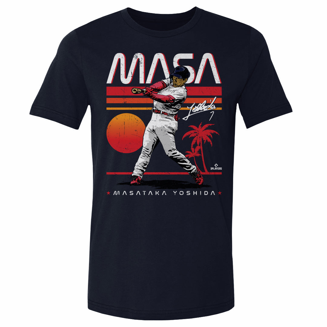 MLB 吉田正尚 レッドソックス Tシャツ Boston MASAT-Shirt 500Level トゥルーネイビー