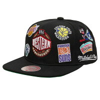 【ピックアップ】NBA ウェスト キャップ HWC All Over カンファレンス デッドストック ミッチェル＆ネス/Mitchell & Ness ブラック - 
NBAの歴史が詰まった逸品！ミッチェル＆ネスCAP特集！
