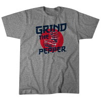 WBC 侍ジャパン 日本代表 Tシャツ ペッパーミル GRIND THE PEPPER  BreakingT グレー - 
話題沸騰中のペッパーミル パフォーマンスTシャツ！
