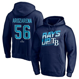 MLB ランディ・アロザレーナ タンパベイ・レイズ パーカー Hometown Legend ネーム＆ナンバー Pullover Fanatics Branded ネイビー