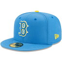 MLB レッドソックス キャップ シティーコネクト 59FIFTY Fitted Hat ニューエラ/New Era ライトブルー