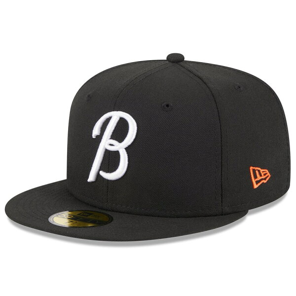 【ピックアップ】MLB オリオールズ キャップ 2023 シティーコネクト City Connect 59FIFTY Fitted Hat ニューエラ/New Era ブラック