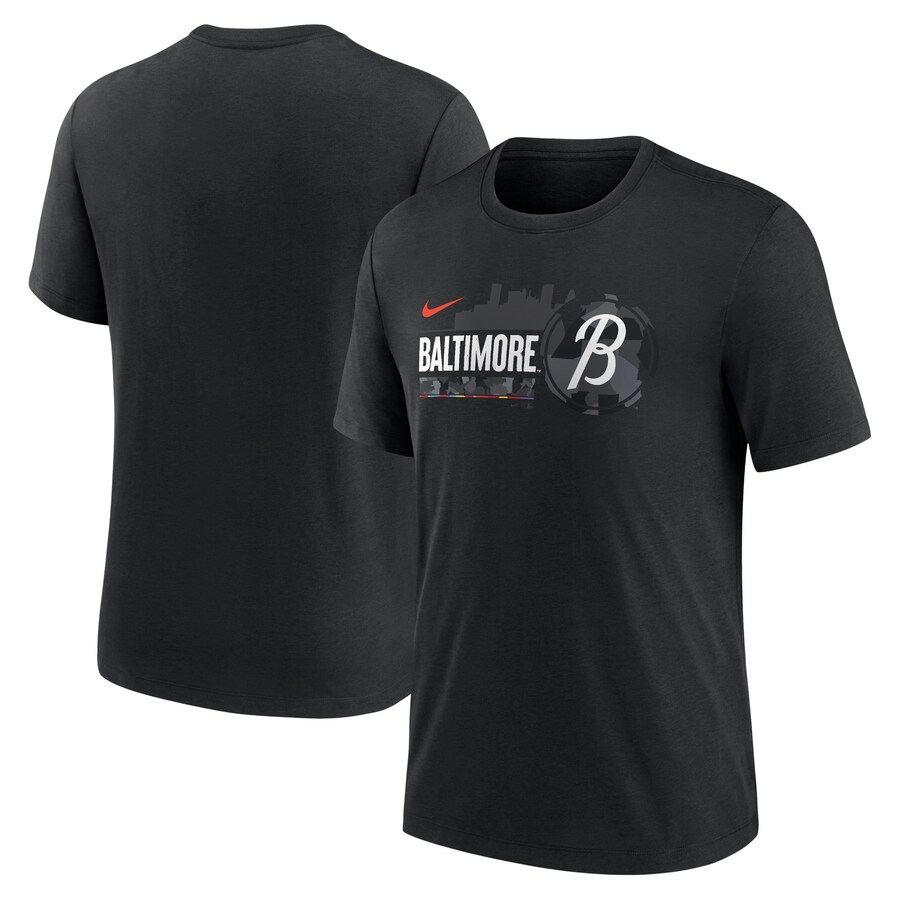 MLB II[Y TVc 2023 VeB[RlNg City Connect Tri-Blend T-Shirt iCL/Nike ubN