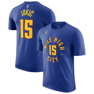 NBA ニコラ・ヨキッチ ナゲッツ ユニフォーム 2022/23 ネーム＆ナンバー T-Shirt ジョーダン ナイキ/Nike ステートメント