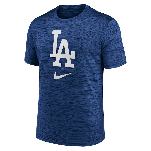 【ピックアップ】MLB ドジャース Tシャツ ロゴ ベロシティ Short Sleeve Tee ナイキ/Nike ラッシュブルー