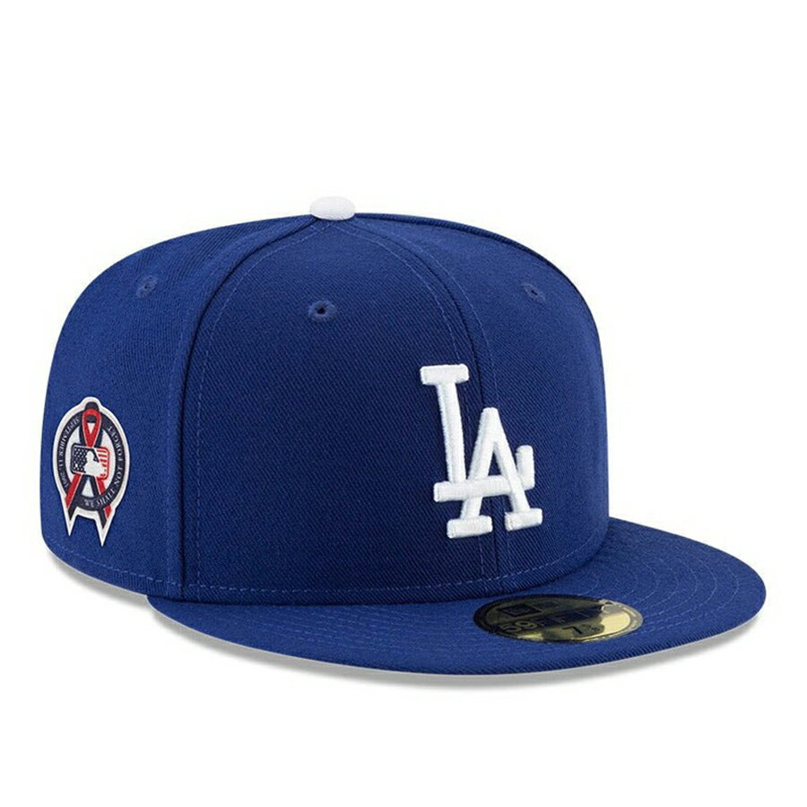 樂天商城 - MLB ドジャース キャップ 59FIFTY 911 メモリーサイドパッチ Memory Side Patch Cap ゲーム ニューエラ/New Era ロイヤル