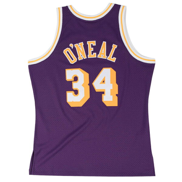 【ピックアップ】NBA シャキール・オニール レイカーズ ユニフォーム スウィングマン Jersey ミッチェル＆ネス/Mitchell & Ness パープル (1996-97)