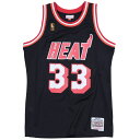 NBA アロンゾ・モーニング マイアミ・ヒート ユニフォーム スウィングマン ミッチェル&ネス/Mitchell & Ness ブラック (1996-97)