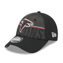 NFL ファルコンズ キャップ トレーニングキャンプ2023 9FORTY Adjustable Hat ニューエラ/New Era ブラック