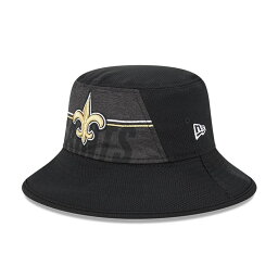 NFL セインツ バケハ トレーニングキャンプ2023 Stretch Bucket Hat ニューエラ/New Era ブラック