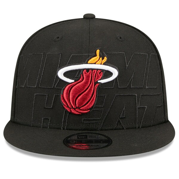 NBA マイアミ・ヒート キャップ NBAドラフト 2023 Draft 9FIFTY Snapback Hat ニューエラ/New Era ブラック