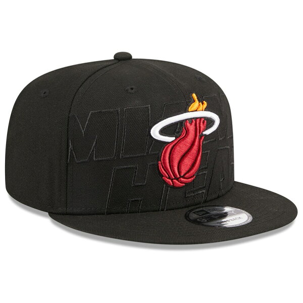 NBA マイアミ・ヒート キャップ NBAドラフト 2023 Draft 9FIFTY Snapback Hat ニューエラ/New Era ブラック