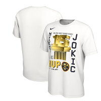 【取寄】【ピックアップ】NBA ニコラ・ヨキッチ ナゲッツ Tシャツ NBAファイナル2023 優勝記念 MVP T-Shirt ナイキ/Nike ホワイト - 
今シーズンも強い！4勝無敗のナゲッツ🗻
