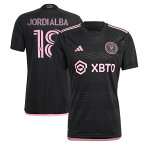 Soccer ジョルディ・アルバ インテル・マイアミ ユニフォーム 2023 La Noche レプリカ Player Jersey アディダス/Adidas ブラック