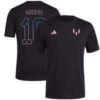 Soccer リオネル・メッシ インテル・マイアミ Tシャツ Messi x ネーム＆ナンバー T-Shirt アディダス/Adidas ブラック - 
MLS移籍後大暴れのメッシ⚽インテルマイアミのTシャツが店頭入荷！
