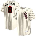 MLB ボー・ジャクソン ホワイトソックス ユニフォーム Official クーパーズタウン ジャージ ナイキ/Nike クリーム