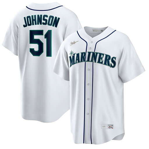 MLB ランディ・ジョンソン マリナーズ ユニフォーム Official クーパーズタウン ジャージ ナイキ/Nike MLB ランディ・ジョンソン マリナーズ ユニフォーム Official クーパーズタウン ジャージ ナイキ/Nike