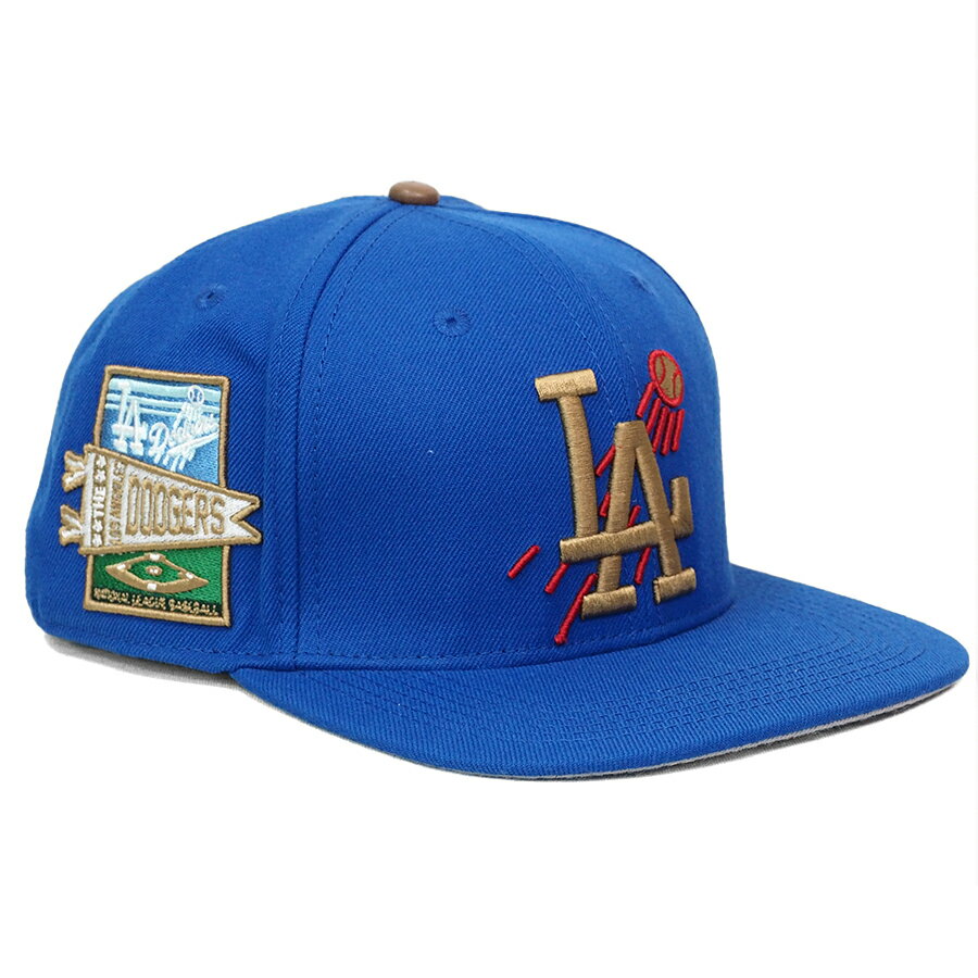 MLB ドジャース キャップ Duo Club SnapBack Hat Pro Standard Blue/Gold