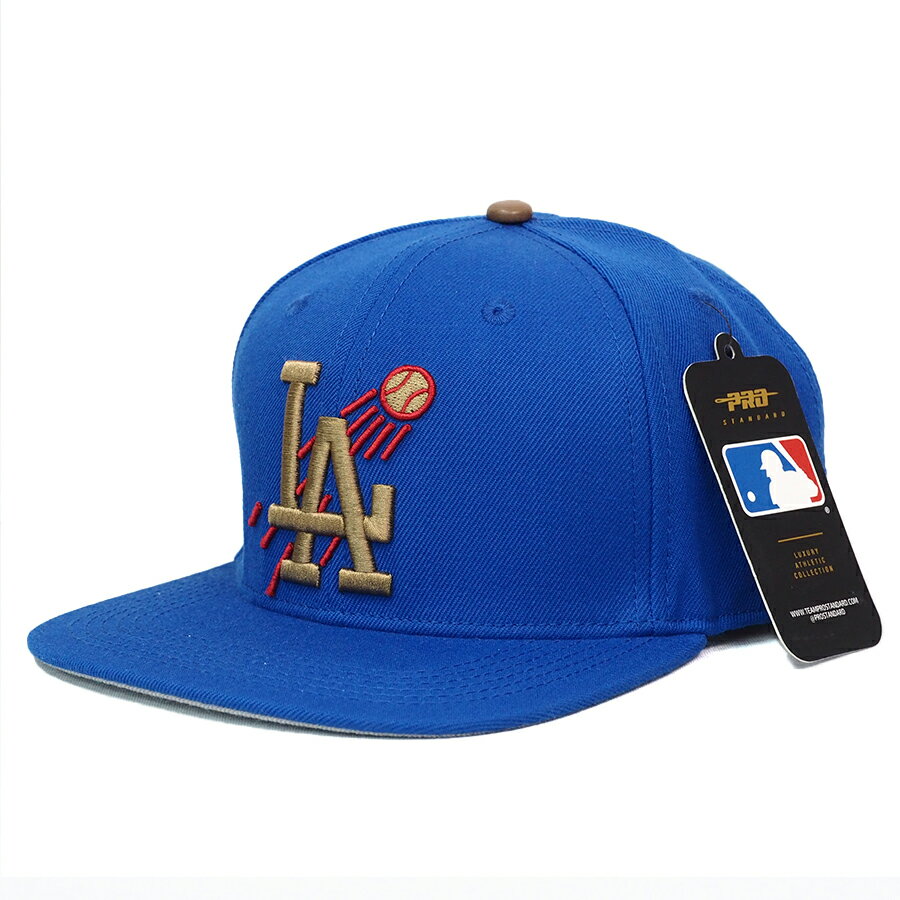 MLB ドジャース キャップ Duo Club SnapBack Hat Pro Standard Blue/Gold