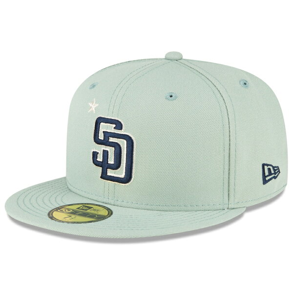 【取寄】【ピックアップ】MLB パドレス キャップ オールスターゲーム2023 オンフィールド 59FIFTY Fitted Hat ニューエラ/New Era ミント