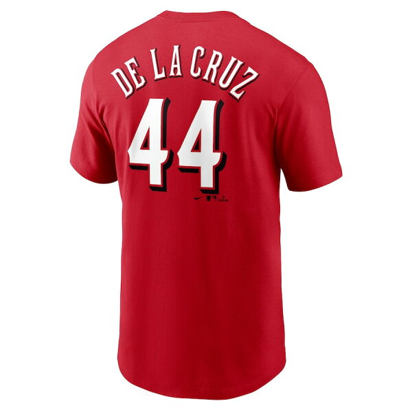 MLB エリー・デラクルーズ シンシナティ・レッズ Tシャツ ネーム＆ナンバー T-Shirt ナイキ/Nike レッド