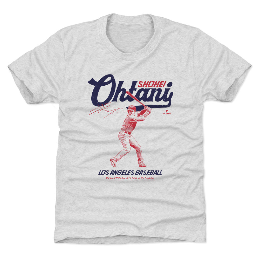MLB 大谷翔平 エンゼルス Tシャツ ユース Los Angeles A Vintage 500Level アッシュ selection-j-10282473 MLB.NBAグッズショップ SELECTION サンプル画像2